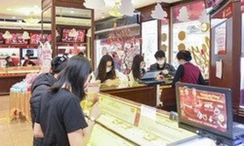 Sáng 6-4, giá vàng nhẫn trơn tại Bảo Tín Minh Châu giảm cả triệu đồng