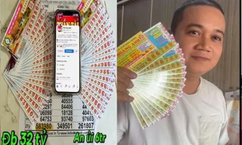 Thêm 1 người trúng độc đắc 32 tỉ đồng xổ số miền Nam khi mua vé online