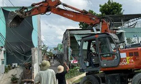 Cưỡng chế 9 trường hợp, bàn giao mặt bằng dự án đường trục chính Vũng Tàu