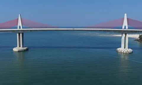 Việt Nam sắp hoàn thành cầu vượt biển dài nhất miền Trung trị giá 2.400 tỷ, chuẩn bị thông xe vào đúng dịp đặc biệt
