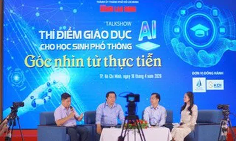 Thí điểm nội dung giáo dục AI: Không gây áp lực cho học sinh tiểu học