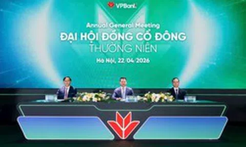 ĐHCĐ VPBank: Kế hoạch lợi nhuận 2026 trên 41.300 tỷ đồng, tăng vốn điều lệ lên cao nhất hệ thống ngân hàng