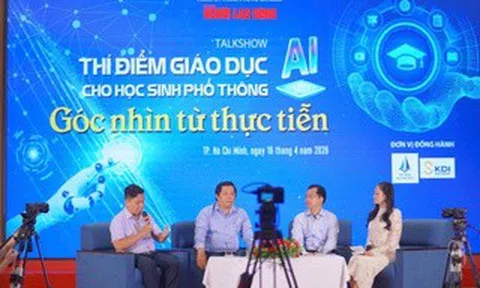 Thí điểm giáo dục AI cho học sinh phổ thông: Góc nhìn từ thực tiễn