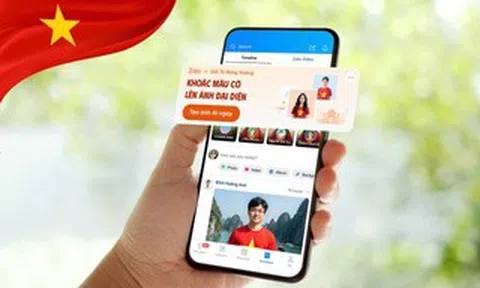 Zalo kết hợp AI lan tỏa tinh thần Việt