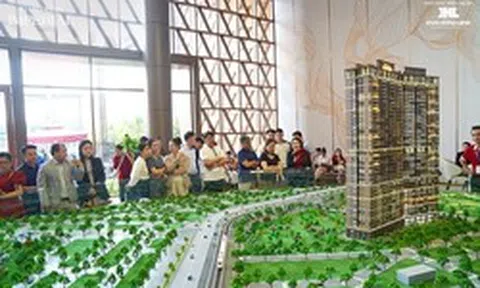 Căn hộ mẫu chuẩn Bespoke thu hút đông đảo khách hàng tại sự kiện khai trương