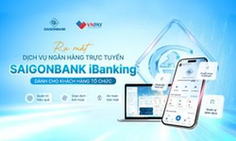 SAIGONBANK ra mắt dịch vụ ngân hàng trực tuyến dành cho khách hàng tổ chức