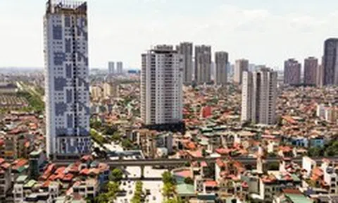 Nút giao phía Tây Hà Nội sắp xây cầu vượt hơn 821 tỷ đồng nhìn từ trên cao
