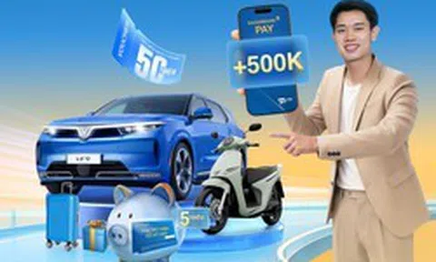 Chỉ 20 triệu đồng gửi tiết kiệm có cơ hội trúng ngay xe VinFast trị giá 1,5 tỷ đồng