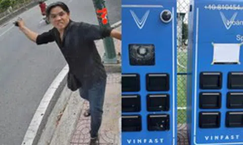 10 tủ đổi pin xe điện bị đập phá: Bắt giữ Nguyễn Công Nam