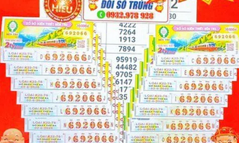 Xổ số miền Nam: 2 giải độc đắc và 3 giải an ủi xổ số miền Nam lộ diện vào sáng 3-6
