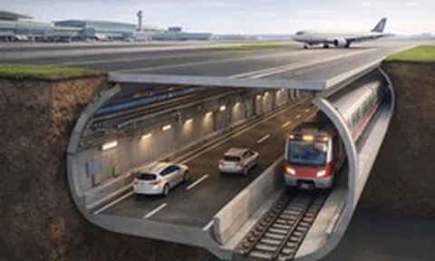 Việt Nam có thể sẽ có hầm xuyên sân bay đầu tiên trong lịch sử dài gần 3km với vốn đầu tư gần 10.000 tỷ