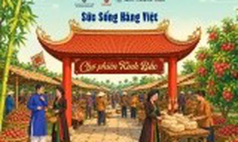 Khai mạc “Chợ phiên Kinh Bắc” trong chương trình “Sức sống hàng Việt”