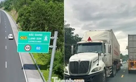 Nghịch lý: Cao tốc Bắc Giang - Lạng Sơn vắng tanh, xe chạy QL1A đông nghịt