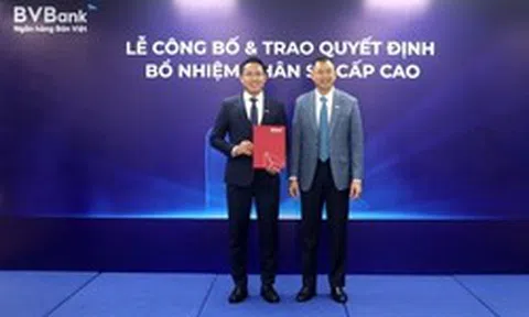 BVBank bổ nhiệm thành viên mới ban điều hành - Giám đốc khối khách hàng cá nhân