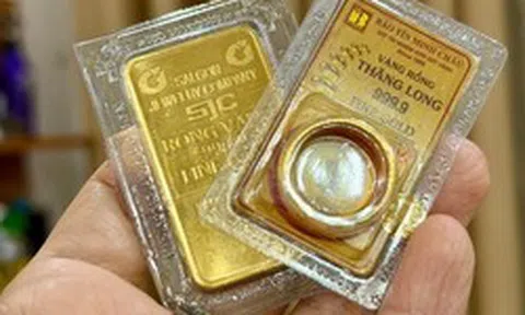 Giá vàng nhẫn trơn, vàng miếng chiều 17/6