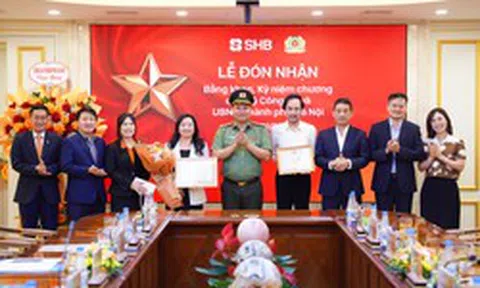 Từ những CBNV SHB bảo vệ khách hàng đến Bằng khen của Bộ Công an