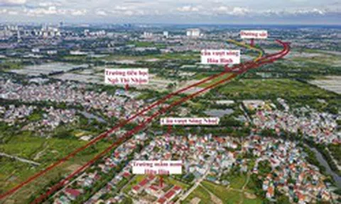 Một xã tại Hà Nội chuẩn bị thu hồi đất của hơn 1.300 hộ dân để triển khai tuyến Vành đai hơn 13.000 tỷ