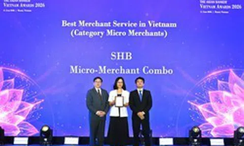 SHB được The Asian Banker vinh danh với giải pháp tài chính xuất sắc cho tiểu thương