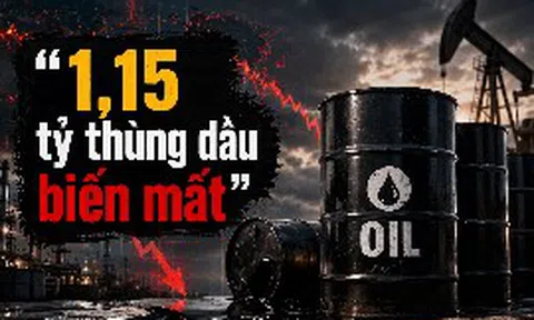 Thế giới mất 1,15 tỷ thùng dầu chỉ trong 4 tháng