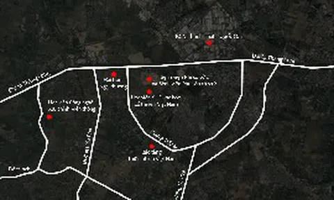Toàn cảnh khu vực cách trung tâm 20km, nằm sát metro số 5; đại học Ngoại thương, Học viện Bưu chính đề xuất xây cơ sở 2, giá đất vượt 100 triệu/m2