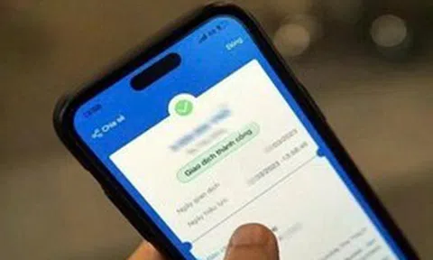 Cơ quan Thuế cảnh báo tới người dân có giao dịch trong tài khoản với nội dung chuyển sau