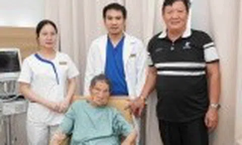 Cụ bà 103 tuổi chiến thắng ung thư dạ dày nhờ điều trị đa chuyên khoa tại Vinmec Hải Phòng