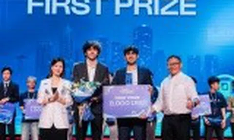 Đội thi Singapore giành quán quân Asian Hackathon for Green Future 2026 lần đầu tiên tổ chức tại Việt Nam