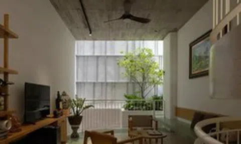 Giải pháp lệch tầng để mở rộng không gian nhà phố