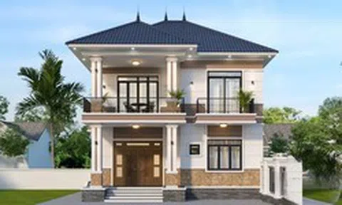 Chi phí xây nhà 2 tầng mái Nhật 80m² bao nhiêu?