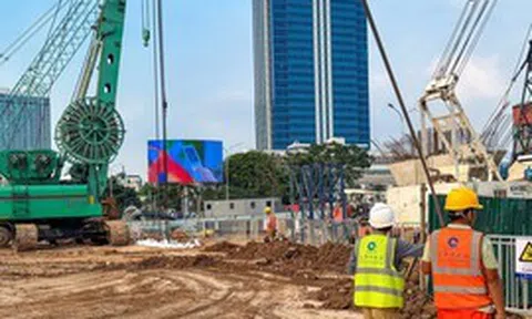 Tuyến metro 72.300 tỷ đồng có sự tham gia của Tập đoàn xây dựng hàng đầu Trung Quốc vừa bắt đầu hạng mục quan trọng