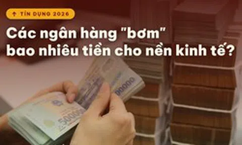 Các ngân hàng đang "bơm" bao nhiêu vốn cho nền kinh tế?