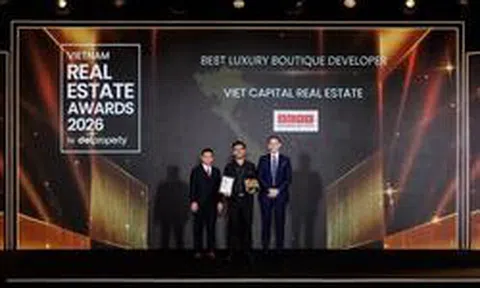 VCRE được vinh danh “Best Boutique Luxury Developer Vietnam 2026” tại Dot Property Vietnam Awards