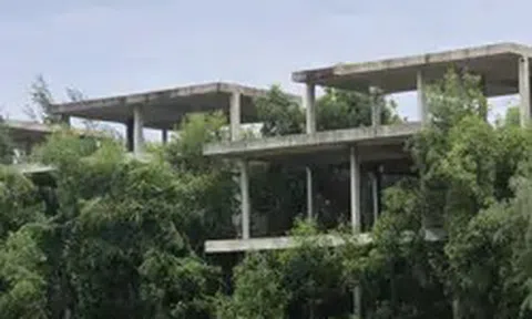 Những dự án nghỉ dưỡng 'trơ khung' bên cung đường ven biển Hồ Tràm