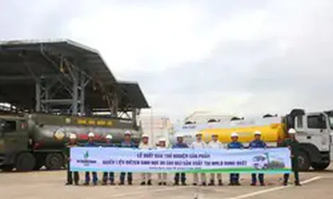 BSR xuất bán lô nhiên liệu Diesel sinh học B5 đầu tiên từ Nhà máy Lọc dầu Dung Quất