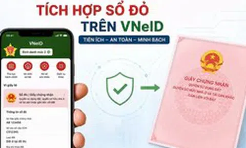 Người dân được gì khi tích hợp sổ đỏ trên VNeID?