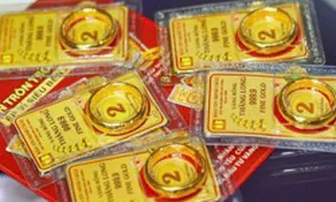 Giá vàng miếng, vàng nhẫn trơn sáng 18/8 tại SJC, DOJI, PNJ, Bảo Tín Minh Châu, Bảo Tín Mạnh Hải, Mi Hồng,...đồng loạt tăng