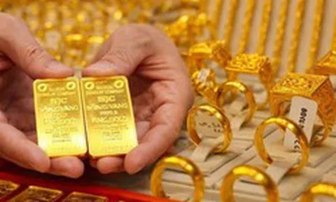 Giá vàng miếng, vàng nhẫn trơn chiều 22/8 tại SJC, DOJI, PNJ, Bảo Tín Minh Châu