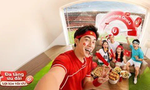 Techcombank OneU tiếp lửa chung kết ASEAN Cup 2026, ưu đãi tới 80% cho người hâm mộ Việt