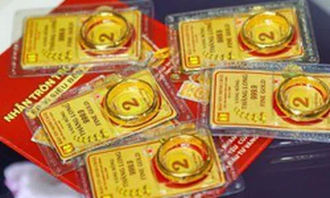 Giá vàng nhẫn trơn, vàng miếng sáng 1/9 tại SJC, PNJ, DOJI, Bảo Tín Minh Châu và Phú Quý