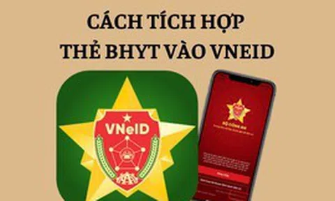 Cách tích hợp Thẻ BHYT trên ứng dụng VNeID mới nhất