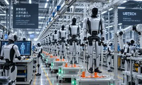Trung Quốc mở siêu nhà máy 10.000 robot/năm: Dùng robot sản xuất robot, nhưng khó nhất là tìm được việc cho chúng làm