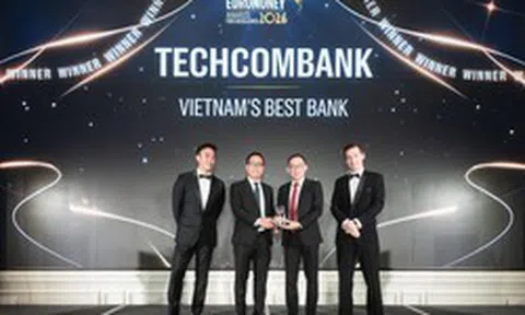 Techcombank lần thứ 6 liên tiếp được Euromoney vinh danh “Ngân hàng Tốt nhất Việt Nam”