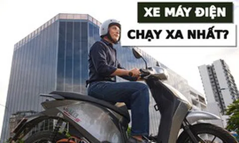 Đâu là mẫu xe máy điện đi xa nhất của từng hãng đang bán tại Việt Nam?