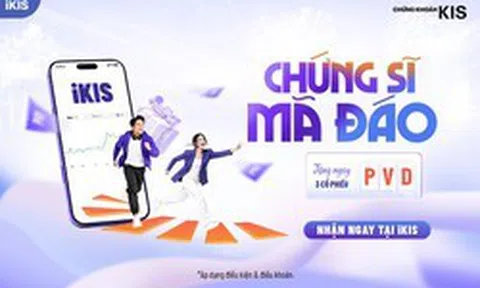Mở mới tài khoản ký quỹ tại KIS, nhận thưởng 3 cổ phiếu