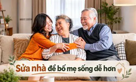 Cô gái cải tạo lại nhà sau khi bố mẹ già chuyển đến sống cùng: 6 thay đổi khiến ai có người lớn tuổi cũng nên tham khảo