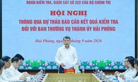 Thủ tướng Lê Minh Hưng yêu cầu Hải Phòng tạo đột phá trong công tác cán bộ