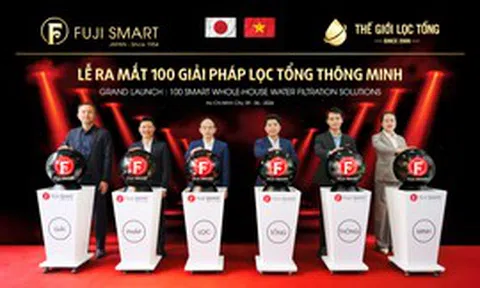 Fuji Smart chọn Việt Nam là điểm đến đầu tiên trên thế giới ra mắt lọc tổng thông minh