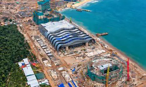 Loạt siêu dự án chưa từng có tại Việt Nam sắp về đích: Công trình VIP quy mô 8.500 m2 dần lộ diện, nhà biểu diễn lớn hơn nơi trao giải Oscar cũng hoàn thành gần 100% kết cấu bê tông cốt thép