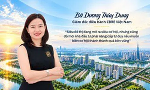 "Siêu đô thị TP.HCM mở ra bản đồ cơ hội mới nhưng buộc nhà đầu tư BĐS bỏ tư duy lướt sóng...muốn thắng phải đi theo dòng tiền lớn, bám sát quy hoạch"