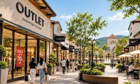 Không cần sang Thái Lan hay Trung Quốc, Việt Nam lên kế hoạch xây dựng "làng outlet" lên đến 50.000m2: Khu vực nào đang được đề xuất?